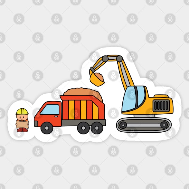 Dump store truck kids